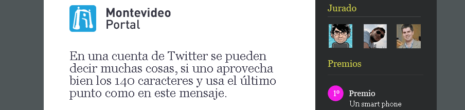 Microcuentos en Twitter- Montevideo Portal